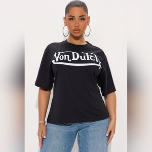Von Dutch Classic Oversized Tee